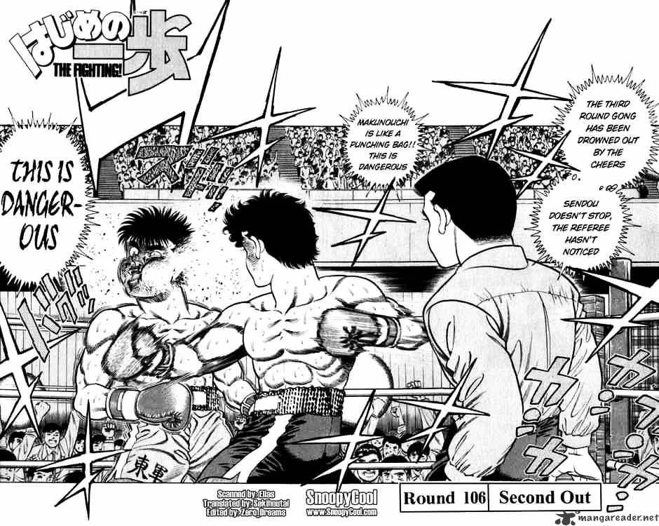 Hajime no Ippo: Fighting Spirit, Chapter 106 image 05